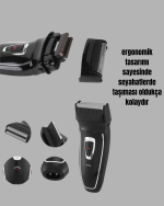 Şarj Göstergeli Yıkanabilir Erkek Tıraş Makinesi - Görsel 2