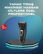 Kablosuz Kuru Tıraş Makinesi Folyo Başlıklı - Görsel 5