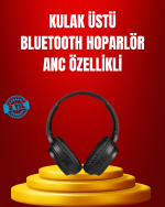 Geniş Frekans Aralıklı Bluetooth Kulak Üstü Kulaklık - Görsel 5