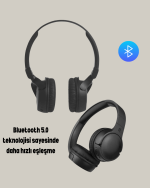 Geniş Frekans Aralıklı Bluetooth Kulak Üstü Kulaklık