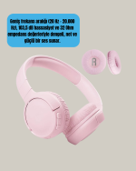3.2 cm Sürücülü Ergonomik Kablosuz Kulaklık - Görsel 2