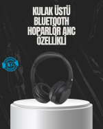 Katlanabilir USB-C Şarjlı Bluetooth Kulaklık - Görsel 5