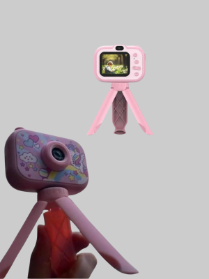 1080P HD Çocuk Vlog Kamerası – Tripod ve Eğitici Oyunlarl