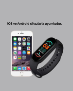Titreşimli Bildirimli Akıllı Saat – Uyku Analizi ve Spor Modlarıyla - Görsel 3