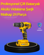 Hafif ve Ergonomik 12V Kablosuz Matkap | Hızlı Şarj ve Uzun Pil Ömrü - Görsel 5