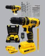 Hafif ve Ergonomik 12V Kablosuz Matkap | Hızlı Şarj ve Uzun Pil Ömrü - Görsel 2