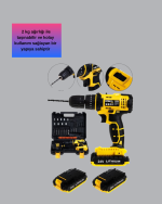 12V Akülü Matkap –Ergonomik ve Yüksek Performanslı - Görsel 3