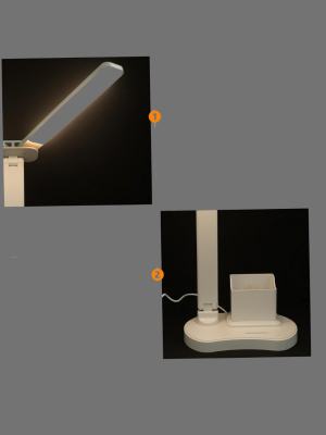 Göz Koruyucu LED Okuma Lambası | Titreşimsiz Işık, Kalemlik ve Stand Fonksiyonlu