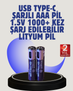 Gelişmiş Güvenlik Özelliklerine Sahip AAA Lityum Pil – Korumalı ve Sağlam Tasarım - Görsel 5