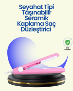 Hafif ve Taşınabilir Seramik Kısa Saç Maşası – Seyahate Uygun Ergonomik ve Güvenli Tasarım - Görsel 5
