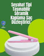 Yüzer Plakalı Kompakt Bukle Maşası – Elastik Tutuculu, Saç Dostu Profesyonel Tasarım - Görsel 5