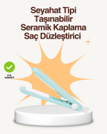 Seramik Kaplamalı, Saç Hasarını Azaltan Kısa Saçlara Uygun Bukle Maşası - Görsel 5