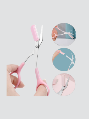Kaş, Kirpik ve Tırnak Çevresi Temizliği İçin Çok Fonksiyonlu Makas