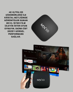 4K Medya Kutusu HDMI-USB Bağlantılı Android TV Çözümü - Görsel 2