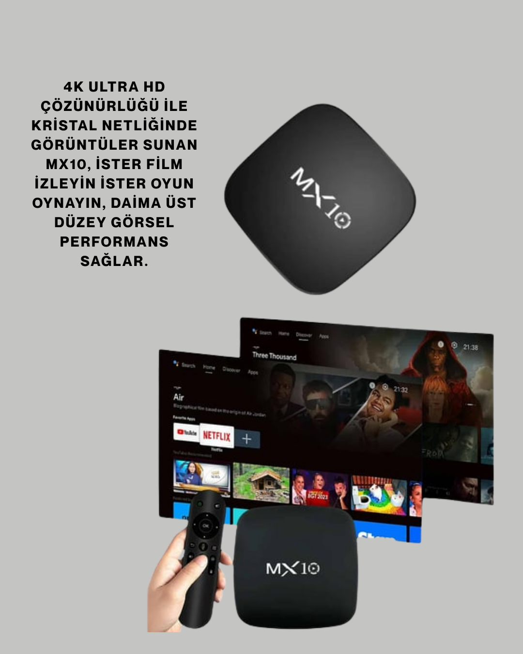 1211268_10-31.png Akıllı TV Dönüşümü 4K UHD Medya Oynatıcı - Görsel 1