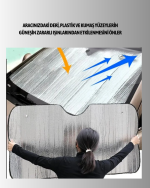 Katlanabilir Reflektörlü Oto Güneşliği – Yaz Sıcaklarına Karşı Yüksek Koruma - Görsel 3