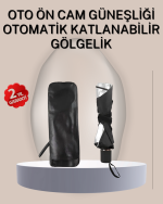 Dayanıklı UPE Alaşımlı Şemsiye Tipi Araç Güneşliği - Kolay Katlanır - Görsel 5