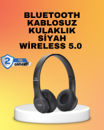 Mikrofonlu Kablosuz Kulaklık | Uzun Pil Ömrü ve Stereo Ses Performansı - Görsel 5