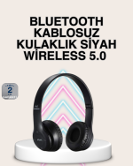 Katlanabilir Tasarımlı Bluetooth 5.0 Kulaklık | Eller Serbest Arama ve Çift Cihaz Desteği - Görsel 5