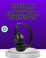 Kablolu & Kablosuz Kullanım Seçeneği Sunan Stereo Bluetooth Kulaklık - Görsel 5