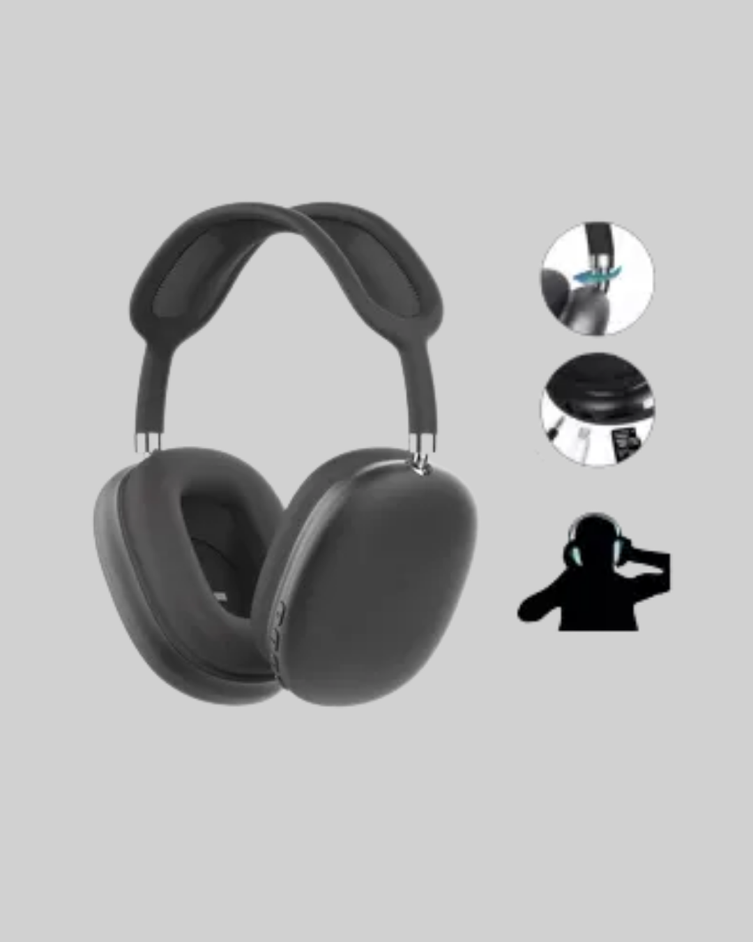 1211306_7-24.png Gürültü Azaltmalı Bluetooth Kulaklık | 5 Saat Kesintisiz Müzik - Görsel 1