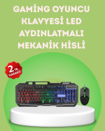 Gaming Klavye ve Mouse Seti PG8018 – Dayanıklı Tuşlar, Hızlı Komut - Görsel 5