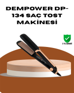 DEMPOWER DP-134 Saç Tost Makinesi – Kolay Kullanım, Hızlı Sonuç, Uzun Süre Kalıcılık - Görsel 5