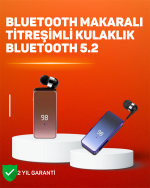 İki Telefona Aynı Anda Bağlanan Bluetooth 5.3 Klipsli Kulaklık – MFB Çok Noktalı Bağlantı - Görsel 5