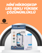 Portatif El Mikroskop – LED Işıklı, Aynı Anda Net Odaklama - Görsel 5
