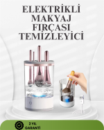 Taşınabilir, Sessiz ve Güçlü Makyaj Fırçası Temizleme Makinesi - Görsel 5