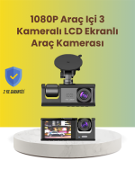 TA-01 2.0 İnç Ekranlı 3 Kanallı Araç Kamerası - Görsel 5