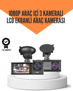 TA-01 LCD Ekranlı Gece Görüşlü Araç Kamerası - Görsel 5