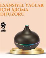 550 ml Ultrasonik Yağ Difüzörü ve Soğuk Buhar Nemlendirici - Görsel 5