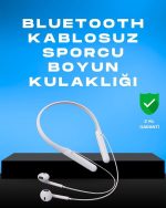 Kablosuz Bluetooth Kulaklık – Boyun Askılı, 100 Saat Pil Ömrü - Görsel 5