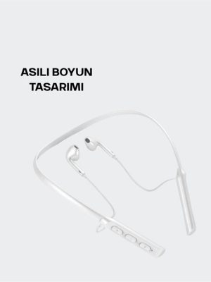 Boyun Askılı Kulaklık – 100 Saat Kullanım Süresi, Ergonomik Tasarım
