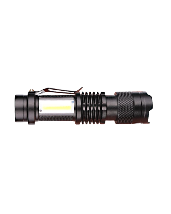 1211441_tasinabilir-sarjli-led-fener-4-modlu-2-d6a6b-1.png Şarjlı LED El Feneri - 14500 Pil Dahil, 4 Işık Modu, Mini Boy - Görsel 1