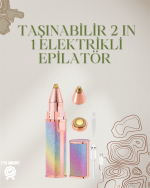 Mini Elektrikli Epilatör Cihazı – USB Şarjlı, Acısız Yüz ve Kaş Bakım Aleti - Görsel 5