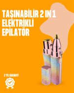 Mini USB Şarjlı Elektrikli Epilatör – Kaş ve Yüz Tüy Temizliği İçin 2'si 1 Arada - Görsel 5