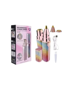 Mini USB Şarjlı Elektrikli Epilatör – Kaş ve Yüz Tüy Temizliği İçin 2'si 1 Arada