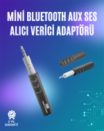 Mini Bluetooth Müzik Alıcısı | Ev & Araç Stereo Sistemlerine Kablosuz Bağlantı - Görsel 5