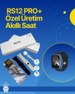 . RS12 PRO+ 2025 Serisi Full Ekranlı Akıllı Saat – 2GB Hafıza, Titanyum Kasa, Suya Dayanıklı, Uzun Şarj Süresi Garantili Model - Görsel 5
