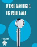 Su Tasarruflu ve Kolay Kurulumlu El Duş Başlığı – Yüksek Performans - Görsel 5