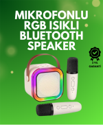 Taşınabilir Bluetooth Karaoke Sistemi – Geniş Pil Kapasitesi - Görsel 5