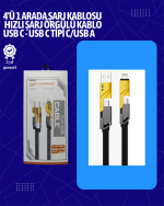 USB-C ve Lightning Uyumlu 4'ü 1 Arada Kablo – 65W Hızlı Şarj, Örgülü Dayanıklı Yapı - Görsel 5