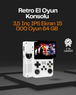 R36S Taşınabilir Retro Oyun Konsolu – 15.000 Oyun, 64 GB Depolama, IPS Ekran - Görsel 5