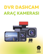 1080p Ön, 720p Arka ve İç Kamera ile %100 Kapsama – Gece Görüşlü Araç Kamerası - Görsel 5