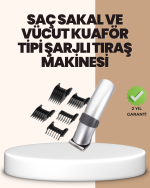 Tıraş Makinesi Temizlik ve Yağlama Setiyle Birlikte - Görsel 5