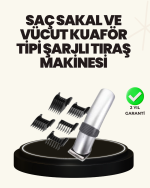Şarjlı ve Kablosuz Tıraş Makinesi – Her Yerde Rahat Kullanım - Görsel 5