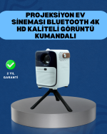 Ultra HD Çözünürlüklü Taşınabilir Projektör – 1920x1080 Piksel Görüntü Kalitesi (Kopya) - Görsel 5