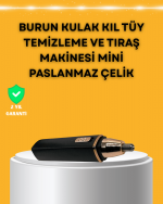 USB Şarjlı Sessiz Burun ve Kulak Kılı Temizleme Cihazı - Görsel 5